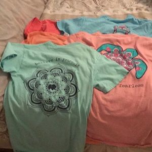 5 simply southern t-shirts